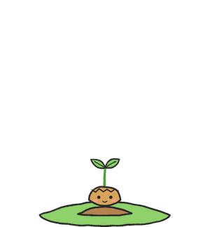 껍질을 깨고 나온 새싹